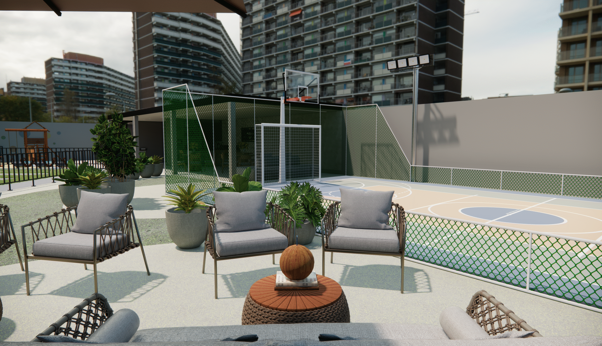 Quadra Poliesportiva